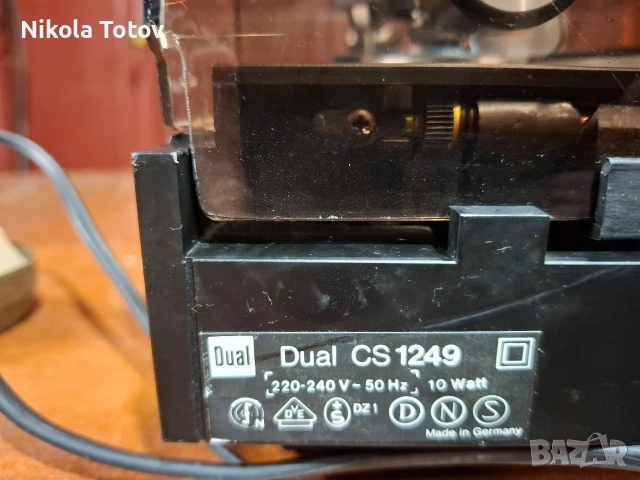 Продава се грамофон Dual CS1249., снимка 8 - Грамофони - 54060226