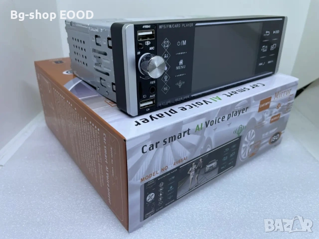 Pioneer 4168T 1DIN MP5 сензорно Авторадио Bluetooth USB SD камера за заден ход 4x50W, 4.1 Инча