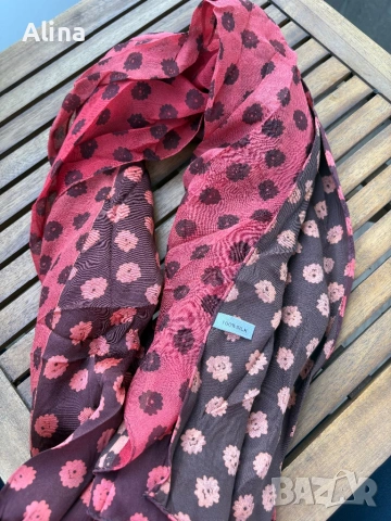 Шал от 100 % коприна., снимка 2 - Шалове - 54219497