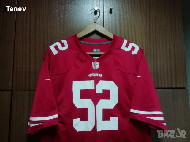 San Francisco 49ers Patrick Willis Nike jersey NFL оригинална тениска джърси XL-2XL, снимка 5 - Тениски - 43296276