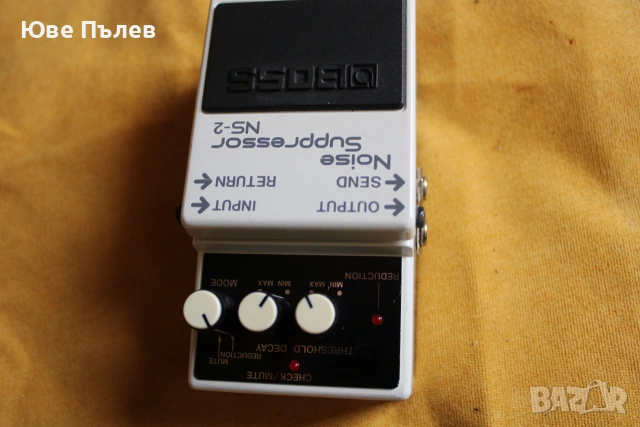 педал BOSS Noise Suppressor NS-2 - НОВ - Подтиска Шум Брум на Китарата, снимка 3 - Китари - 55031253