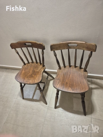 Винтидж столове „Уиндзор“ — английска класика (комплект), снимка 3 - Столове - 54242039