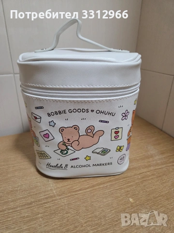 Комплект маркери Ohuhu x Bobbie Goods Honolulu B с 48 цвята, който включва ексклузивна чанта  