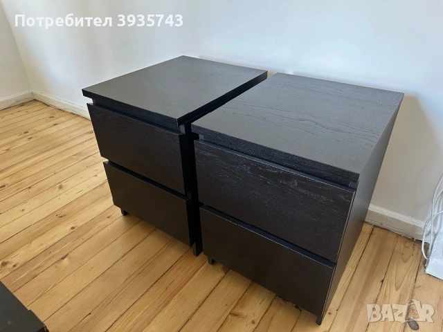 IKEA скрин , нощни шкафчета Malm, снимка 2 - Скринове - 54600243