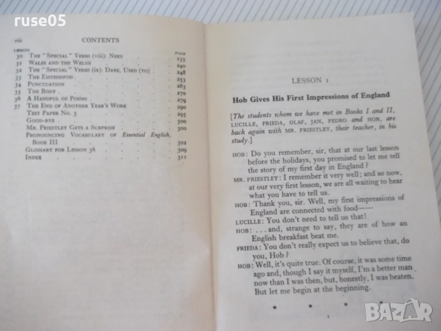 Книга"Essential english for students-Book3-C.Eckersley"-312с, снимка 5 - Учебници, учебни тетрадки - 54809319