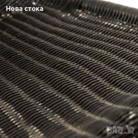 Градински комплект – маса със стъклен плот и 2 стола, снимка 2 - Маси - 54006509