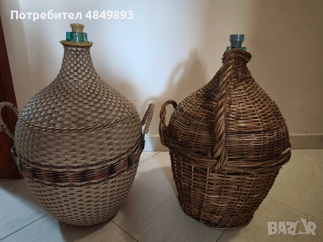 2 бр. дамаджани 25л всяка