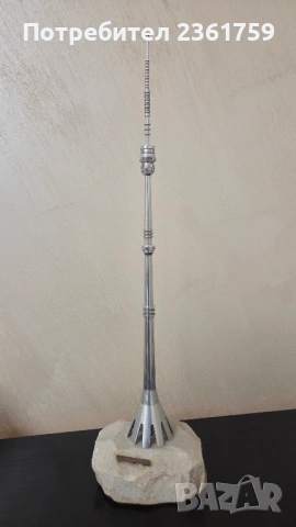 Макет кула "Останкино", снимка 2 - Антикварни и старинни предмети - 54343211