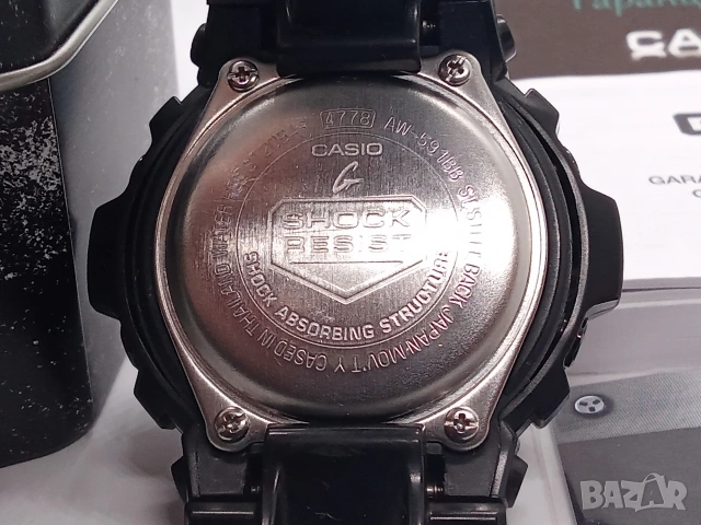 Casio G-Shock AW-591BB Black Out Basic Special Edition Специален мъжки часовник , снимка 2 - Мъжки - 54487146