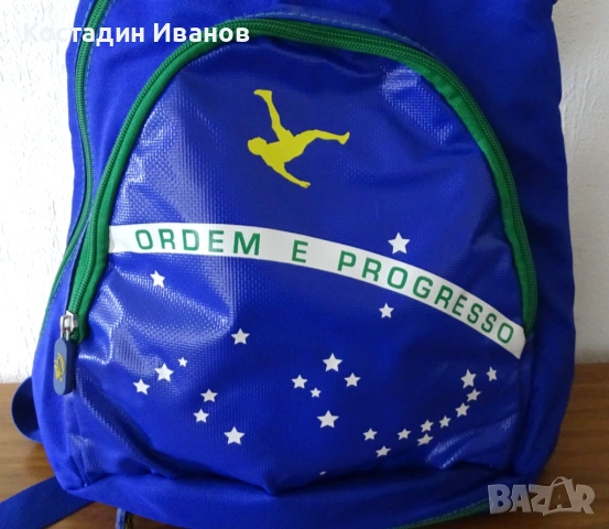 Пеле футболна раница през рамо Бразилия Pele Brazil, снимка 4 - Раници - 54660050