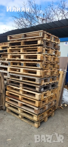 Продавам дървени скари , размер 120 / 80 см.  , снимка 4 - Друго търговско оборудване - 54064311