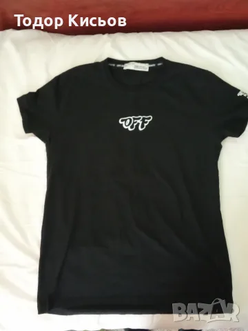 Тениска Main Label Off-White размер L, снимка 2 - Тениски - 55493103