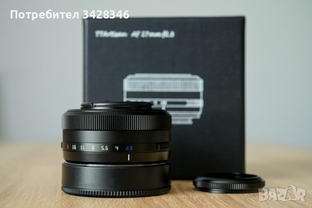 Обектив TTartisan AF 27mm f/2.8 APS-C - Sony E