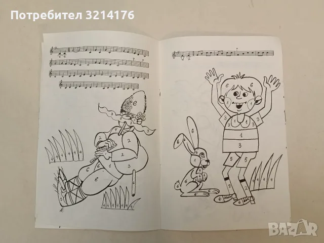 Солфежна тетрадка (за оцветяване) - Цанко Колев, Павлина Цонкова, снимка 4 - Изкуство, музика, кино и фотография - 55324497