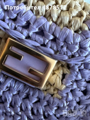  Оригинална Чанта Fendi, снимка 2 - Чанти - 55189538