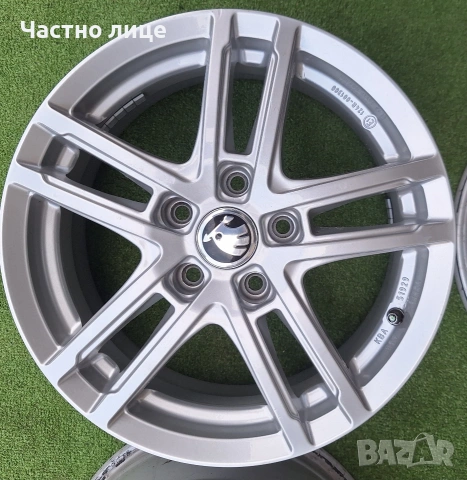 Продавам 4бр 16-ки джанти за Шкода Октавия, Супърб, Карок , снимка 2 - Гуми и джанти - 55014017