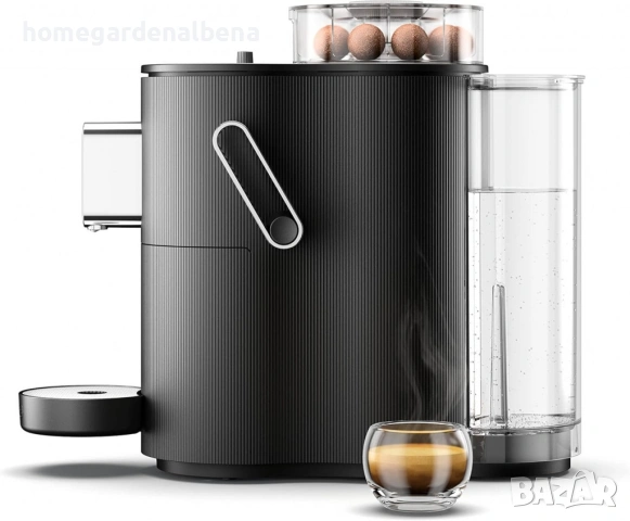 Кафемашина CoffeeB Globe by Café Royal – черна, 19 бара, без капсули, снимка 2 - Кафемашини - 54172924