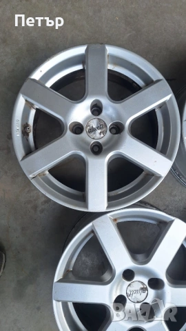 АЛУМИНИЕВИ ДЖАНТИ- РЕНО ОПЕЛ ФОЛСВАГЕН МАЗДА  -4Х100-16 ЦОЛА, снимка 3 - Гуми и джанти - 53986022