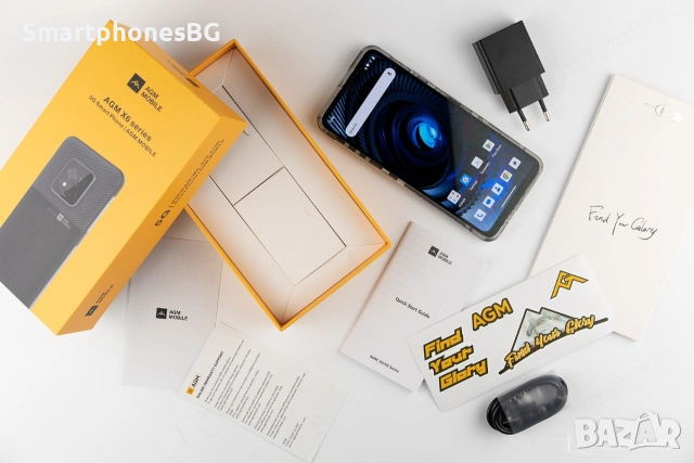 AGM X6 Phantom 5G 16GB RAM 128GB ROM Ultra Slim с IP68/IP69K защита, снимка 12 - Други - 55204356