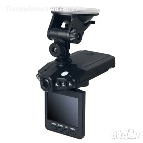 DVR H198 рекордер за автомобил Cycle recording функция ABS пластмаса -3Mpx AC12, снимка 6 - Аксесоари и консумативи - 55336833