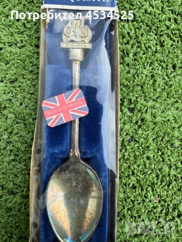 Британски колекционерски лъжици (80-те), снимка 3 - Колекции - 53961065