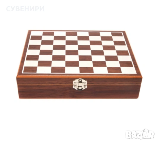 Мъжки подаръчен комплект с шах, снимка 4 - Подаръци за мъже - 54484970