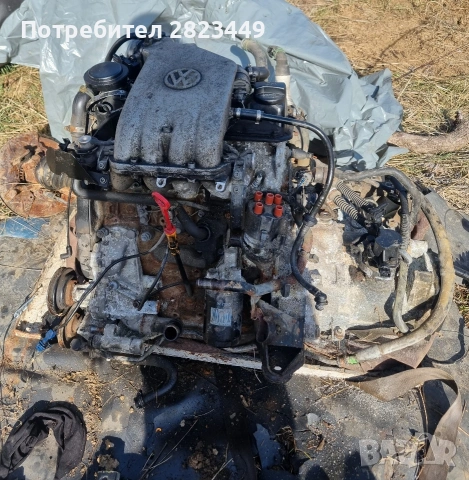 двигател vw 1.6i 101коня 1995г и скрости, снимка 4 - Части - 54387553