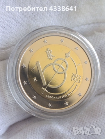 2 евро Италия proof, снимка 4 - Нумизматика и бонистика - 54298782