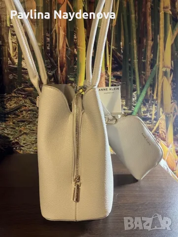Луксозна дамска чанта Anne Klein, снимка 4 - Чанти - 55335438