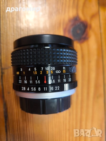 AUTO MATAKON MC 1:2,8 f=28 mm , снимка 6 - Обективи и филтри - 54829934