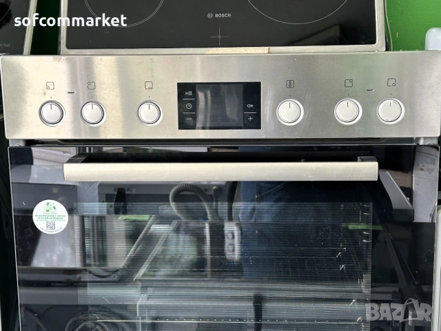  Bosch Серия 6 комплект: Фурна за вграждане HEA23B150 + Стъклокерамичен плот – с  ГАРАНЦИЯ, снимка 2 - Печки, фурни - 54607314
