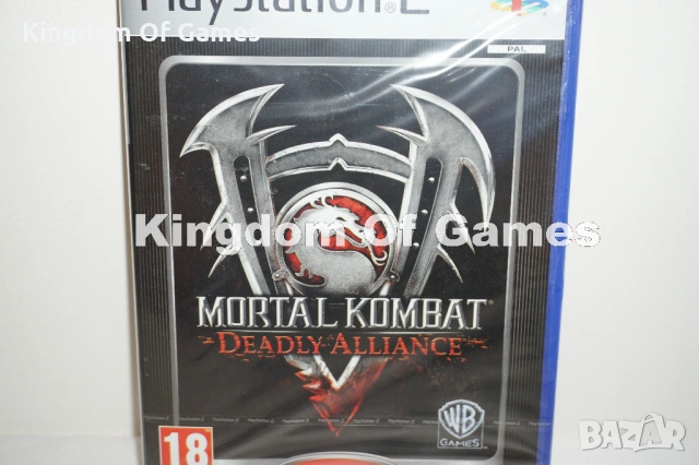 Чисто Нова Оригинална Запечатана Игра За PS2 Mortal Kombat Deadly Alliance, снимка 3 - Игри за PlayStation - 54099458