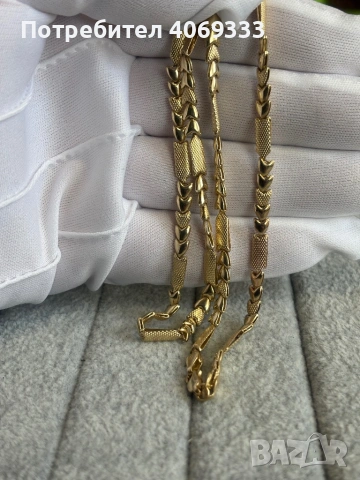 Златно колие 10.5гр 14карата, снимка 2 - Колиета, медальони, синджири - 54172390