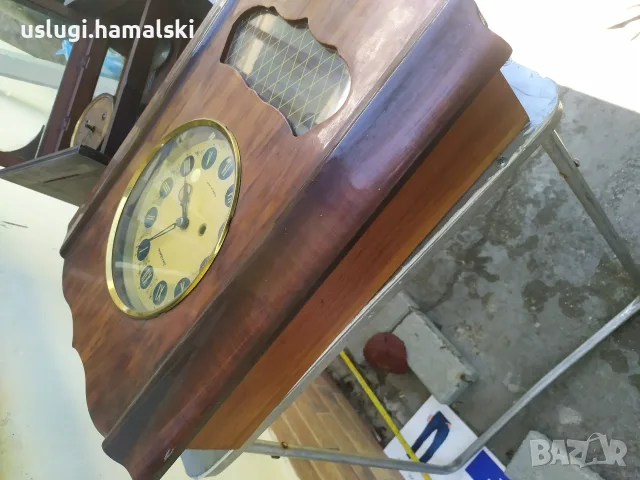 Руски стенен часовник Янтар, снимка 7 - Антикварни и старинни предмети - 55486081