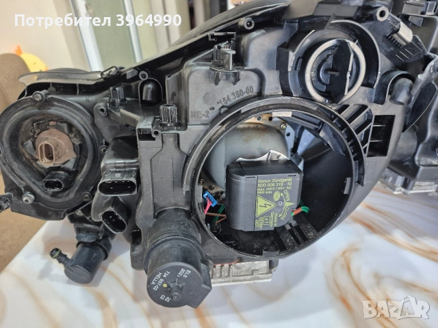 Кристални Оригинални КСЕНОНОВИ фарове за Мерцедес Еклас W211 , снимка 6 - Части - 54655057