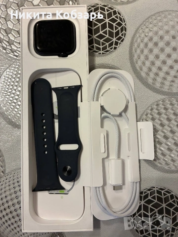 APPLE Watch SE 3 44mm 2025 Midnight Al Case Mid SB S/M, снимка 2 - Смарт гривни - 54477343