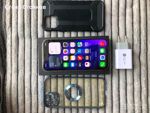 Възможен бартер/ Iphone 12 pro max - Gold , снимка 7 - Apple iPhone - 54887061