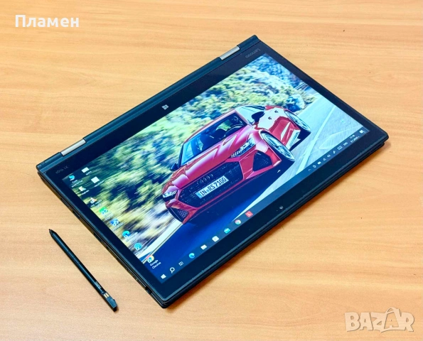 Lenovo X1 Yoga \14.0" IPS TouchScreen 2-in-1 \ Core i7-6600U \ 16GB RAM \ 256GB SSD \ Win 10 Pro, снимка 6 - Лаптопи за работа - 55236429