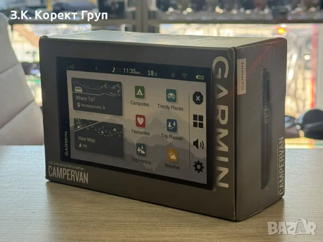 GPS Навигация за кемпери Garmin CamperVan 7 инча, снимка 2 - Garmin - 55491589