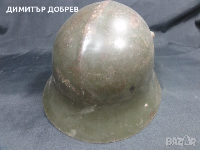 СТАРА БЪЛГАРСКА ВОЕННА КАСКА ШЛЕМ М36, снимка 5 - Антикварни и старинни предмети - 53964732