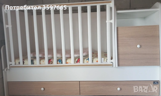 Кошара Лорели 3 в 1 +матраче и обиколници, снимка 2 - Кошарки - 54001826