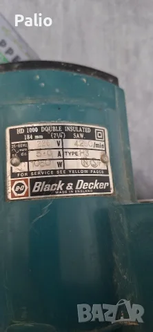 Ръчен Циркуляр Black and Decker, снимка 2 - Циркуляри - 55505780