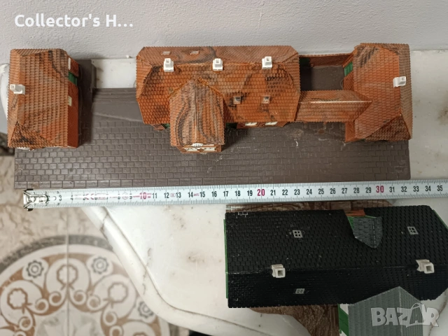 Heljan Train Diorama диорама за влакче от Дания гара с тунел, снимка 10 - Влакчета, самолети, хеликоптери - 54487204