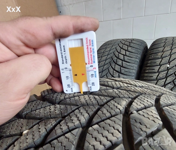 4бр Зимни гуми Lassa 225/55/16, снимка 9 - Гуми и джанти - 54046686