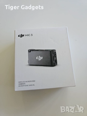 DJI Mic 3 Receiver – оригинален безжичен приемник за DJI Mic 3 система, снимка 5 - Друга електроника - 54835802