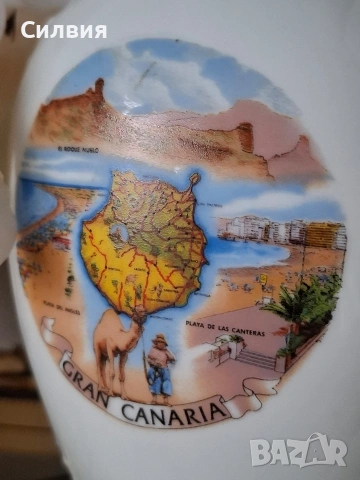 Ретро порцеланова ваза, снимка 7 - Вази - 54079007