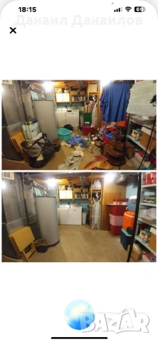 Почистване  мазета тавани гаражи