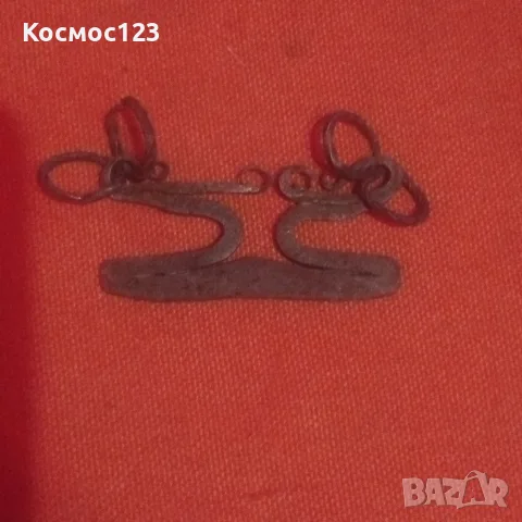 Стар рядък чакмак ковано желязо 