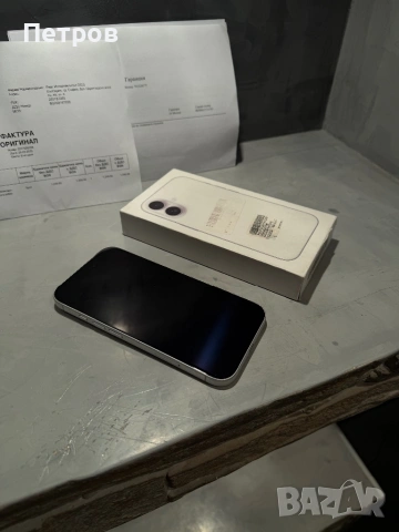 КАТО ЧИСТО НОВ Iphone 16 White + гаранция, снимка 5 - Apple iPhone - 54512455