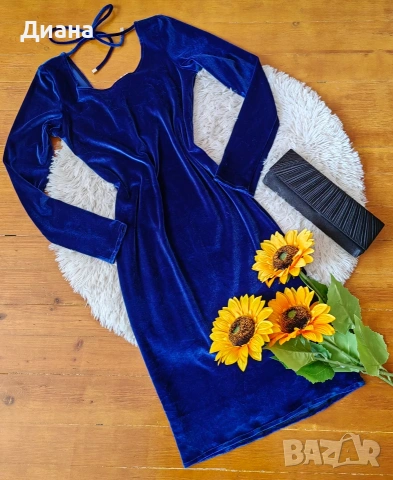 дамска рокля от кадифе 